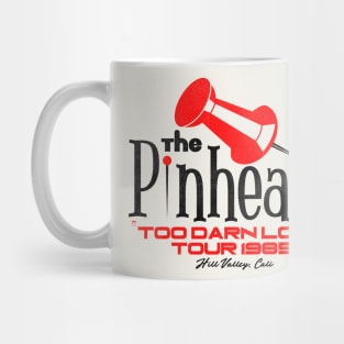 The Pinheads Too Darn Loud Tour 1985 Mug
